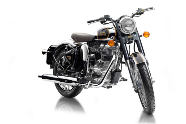Royal Enfield World Motorrad Classic EFI 500 Chrome Motorrad schwarz